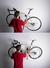 Suporte para bicicleta de parede modelo horizontal Otto Suportes