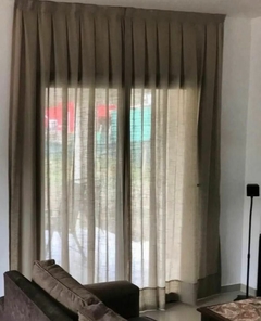 Cortinas Riel Americano