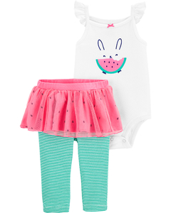 Conjunto Carter's Tutu Bunny & Watermelon - comprar online