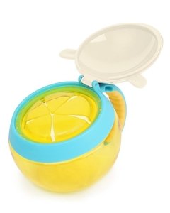 POTE LANCHE SNACK CUP PARA BISCOITOS E CEREAIS SKIP HOP - GIRAFA - comprar online