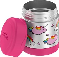 POTE TÉRMICO THERMOS FUNTAINER UNICÓRNIO ROSA na internet