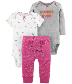 Conjunto Carters 3 Peças Little Mouse - comprar online