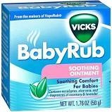 Pomada Calmante para Bebês Vick BabyRub 50g