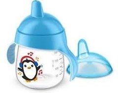 Copo de treinamento pinguim 260ml rosa Philips Avent