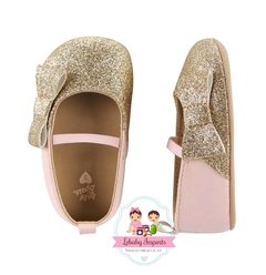 Sapatilha para bebê glitter - Baby Bgosh