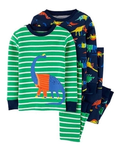 Kit Pijama Infantil Dinossauros - Carters (4 peças)