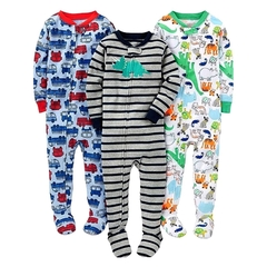 Kit Pijama Infantil Carter's - 3 peças