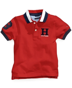 CAMISA GOLA POLO COM BORDADO - TOMMY HILFIGER KIDS