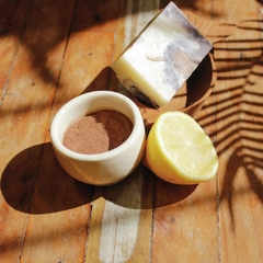 JABÓN DE CACAO AMARGO Y LIMÓN