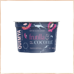 Yogurt coco y frutilla sin azúcar agregada - Quimya