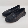 JANDY - MOCASIN CON BASE LIVINA. NEGRO - Art: 8032