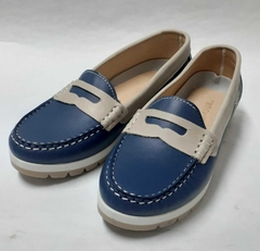 SEA BORN - MOCASIN CLASICO. AZUL - ART: 8227