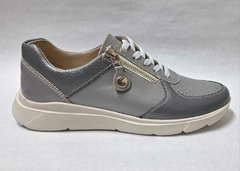 CAVATINI - HELMI. ZAPATILLA CON CIERRE. GRIS - ART: 8352 - comprar online