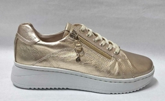 CAVATINI - PEARL. ZAPATILLAS ACORDONADAS CON CIERRE. PLATINO - ART: 8358 - comprar online