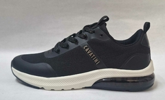 CAVATINI - COTTON. ZAPATILLA DEPORTIVA CON CAMARA DE AIRE. NEGRA - ART: 8431 - comprar online