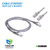 5013 Cable ethernet 2mts cat 6 blanco