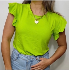 blusa babado