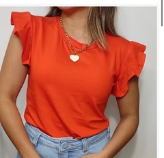 blusa babado - comprar online