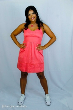 Vestido renda lese