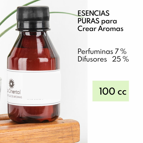 Esencias para Perfuminas y Difusores - 100 ml