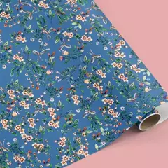 Papel estampado "Alma primavera Azulina"