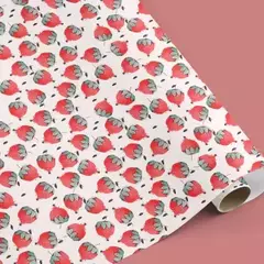 Papel estampado "Frutillita"