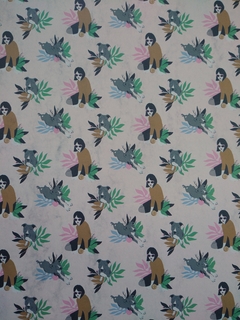 Papel estampado "Rocco mi perro"