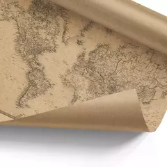 Papel estampado "Mapa"