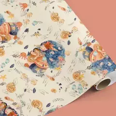 Papel estampado "Mar"