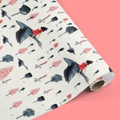 Papel estampado "Niña vuelo"