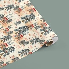 Papel estampado "Nona bosque"