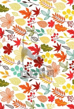 Papel estampado "Otoño de día"