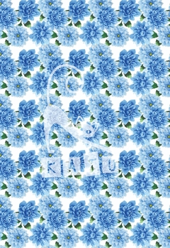 Papel estampado "dalia"