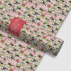 Papel estampado "Tucan feliz"