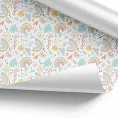 Papel estampado "Arcoiris colores"