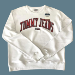 Moletom Tommy Jeans Branco - loja online