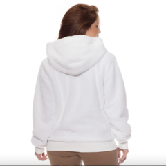 Jaqueta de Pelucia Branca - loja online