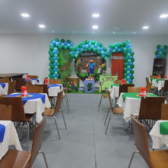 Pacote Festa Infantil Completa, Alimentação, Salão, Decoração e Um Parque Inteiro de Brinquedos - comprar online