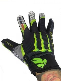 GUANTES MONSTER ROCKSTAR CON ALMOHADILLA DE GEL - comprar online