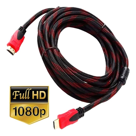Cable HDMI de 3,0 Mts Mallado, Doble Filtro