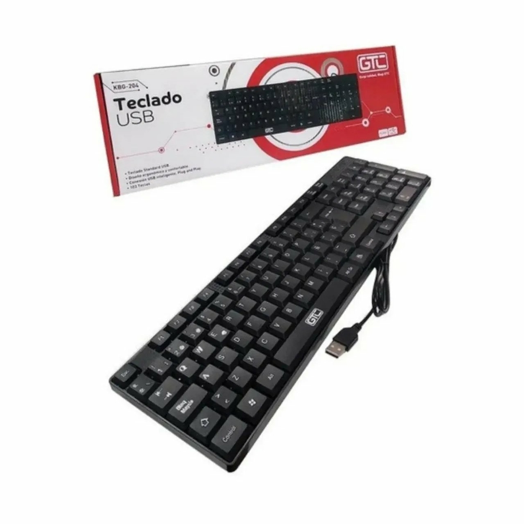 Teclado Standard USB KBG-204