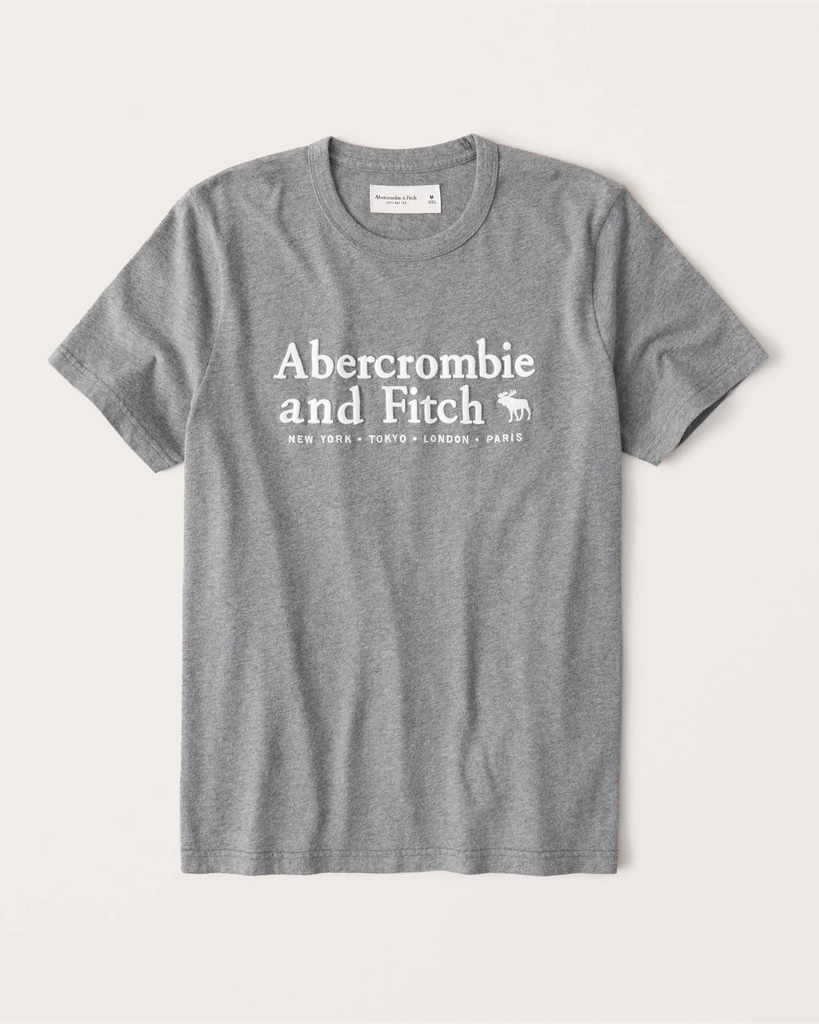 Abercrombie Fitch logo tee tommy la plata