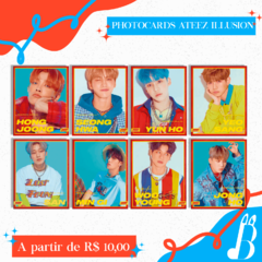 KIT PHOTOCARDS - ATEEZ - ILLUSION - comprar online