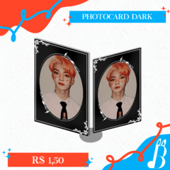 Photocard Dark Personalizado