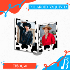 POLAROID VAQUINHA PERSONALIZADA