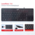 TECLADO COMPACTO - LUXEMATE 110 - USB - GENIUS - insumaxShop