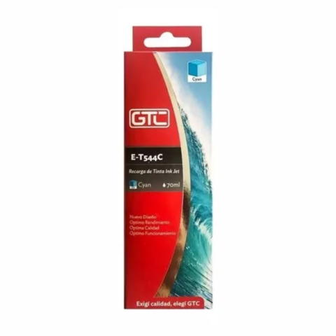 TINTA P/EPSON T544 - CYAN - 70ML - GTC