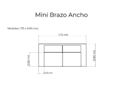 MINI BRAZO ANCHO - tienda online