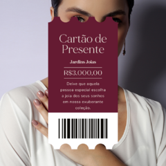 CARTÃO DE PRESENTE