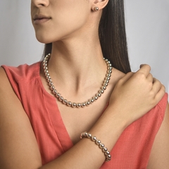 colar e pulseira de esferas Tiffany&Co.